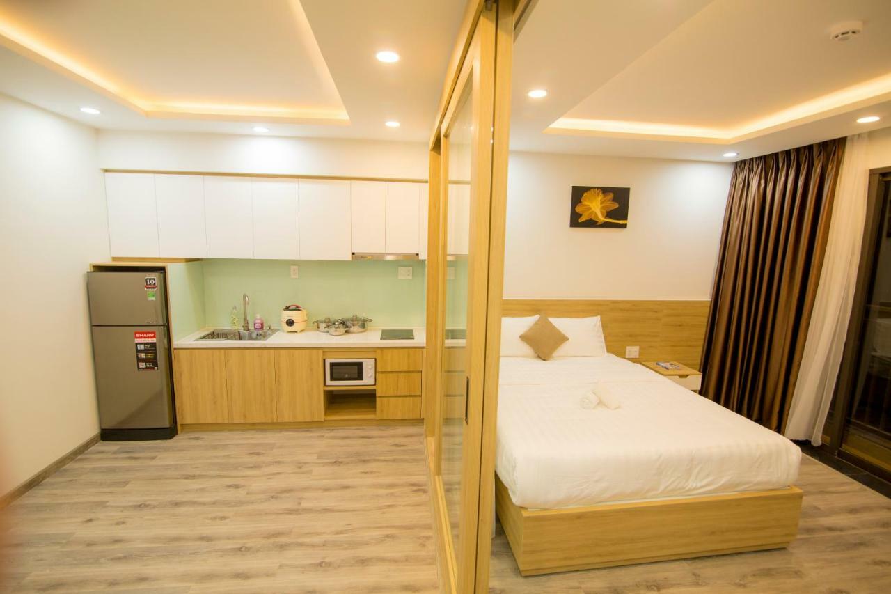 Tony Estates Danang Beach Luxury Apartments Exteriör bild