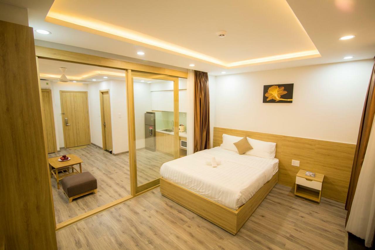 Tony Estates Danang Beach Luxury Apartments Exteriör bild